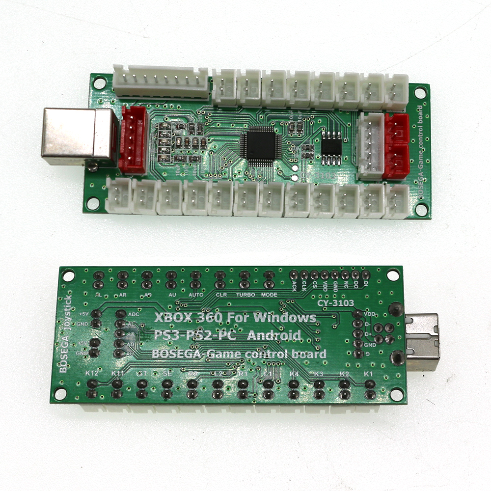 Arcade Button Pcb - Controlador de Arcade PC360 PS2 y