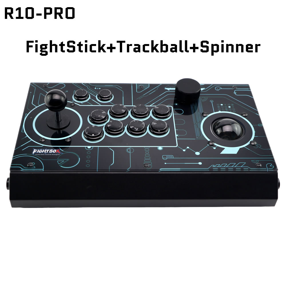 Trackball Controller Arcade - FightBox R10-PRO Arcade Fight Stick con