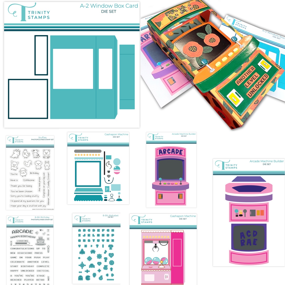 Arcade Card Vending Machine - Nuevos troqueles de corte de metal