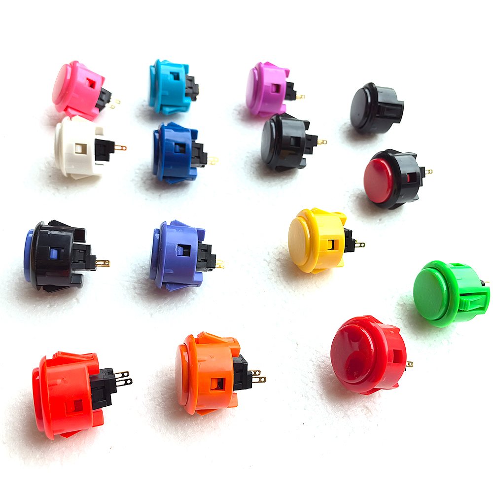 Joystick Arcade Parts - Botón pulsador SANWA Original japonés OBSF