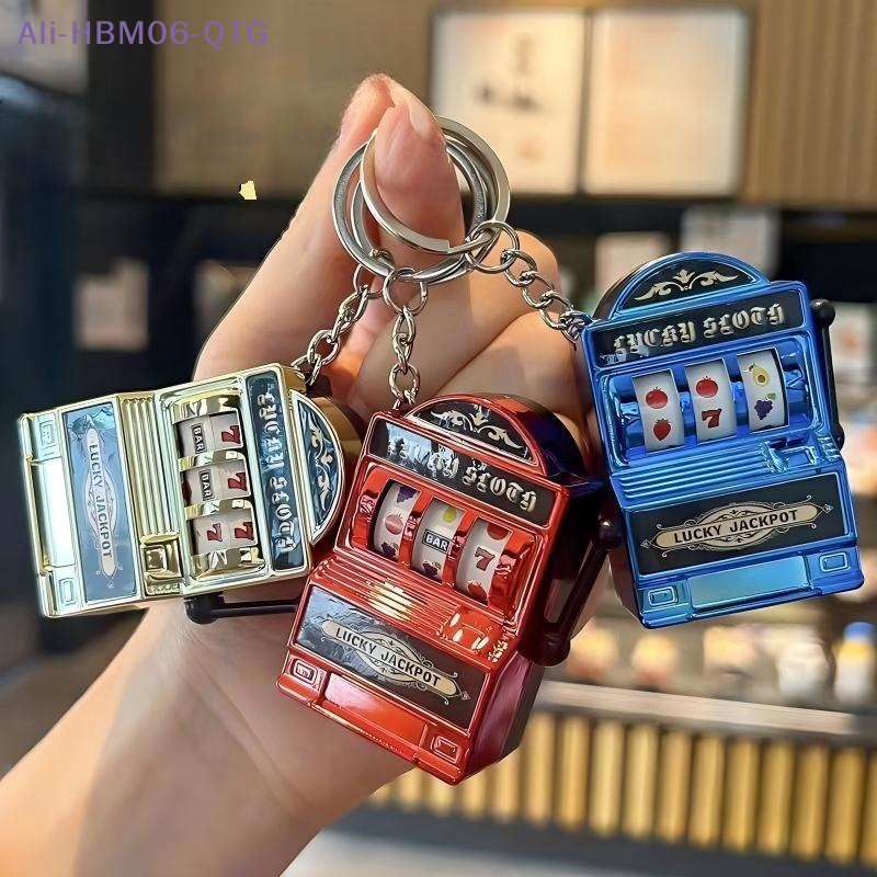 Arcade Game Jackpot - Mini Máquina Tragaperras de Bolsillo, Llavero