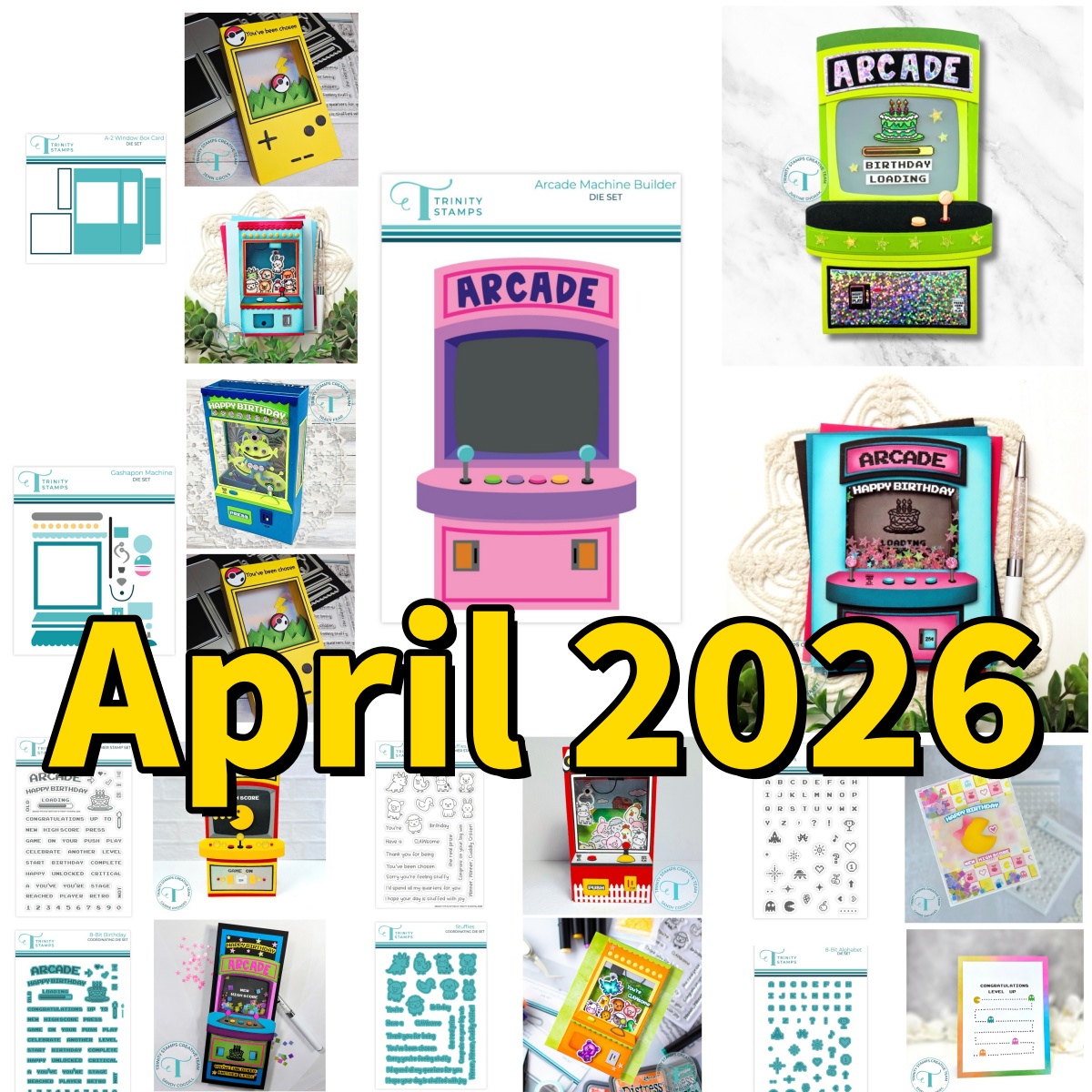 Arcade Card Vending Machine - Nuevos troqueles de corte de metal