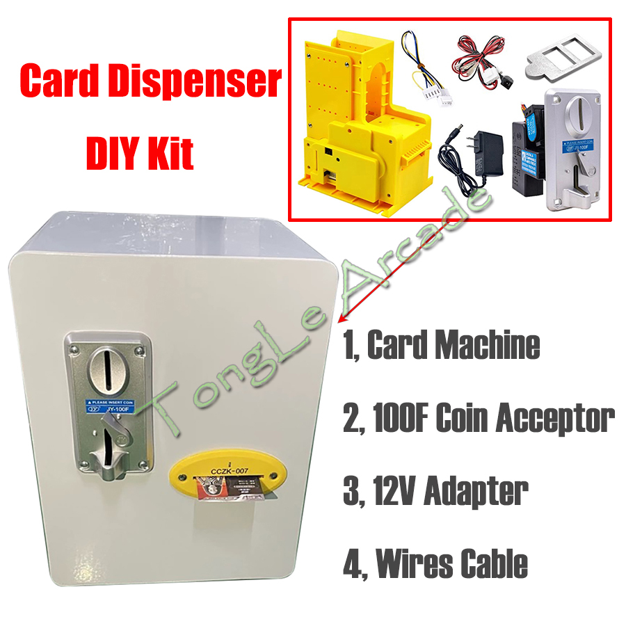 Arcade Card Vending Machine - Kit DIY de Dispensador de Tarjetas