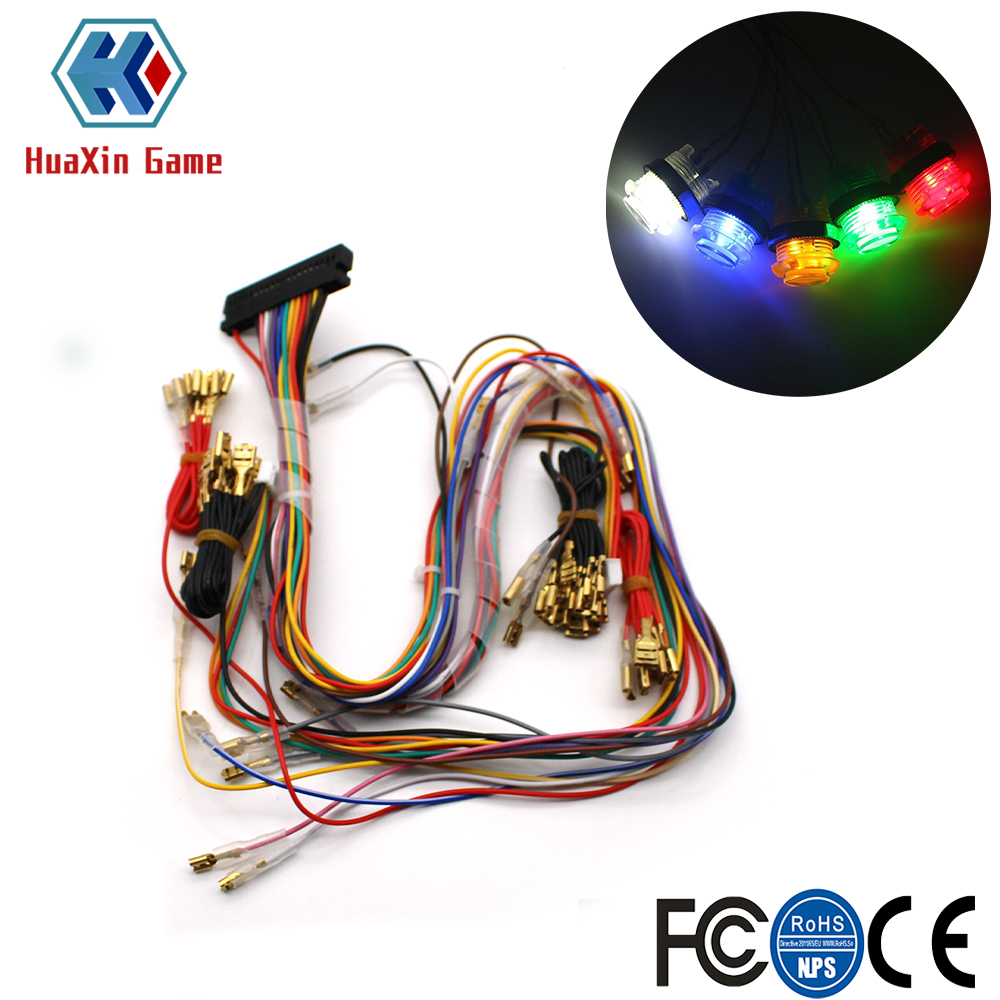 Arcade Button Pcb - Arnés de cables de gabinete Arcade
