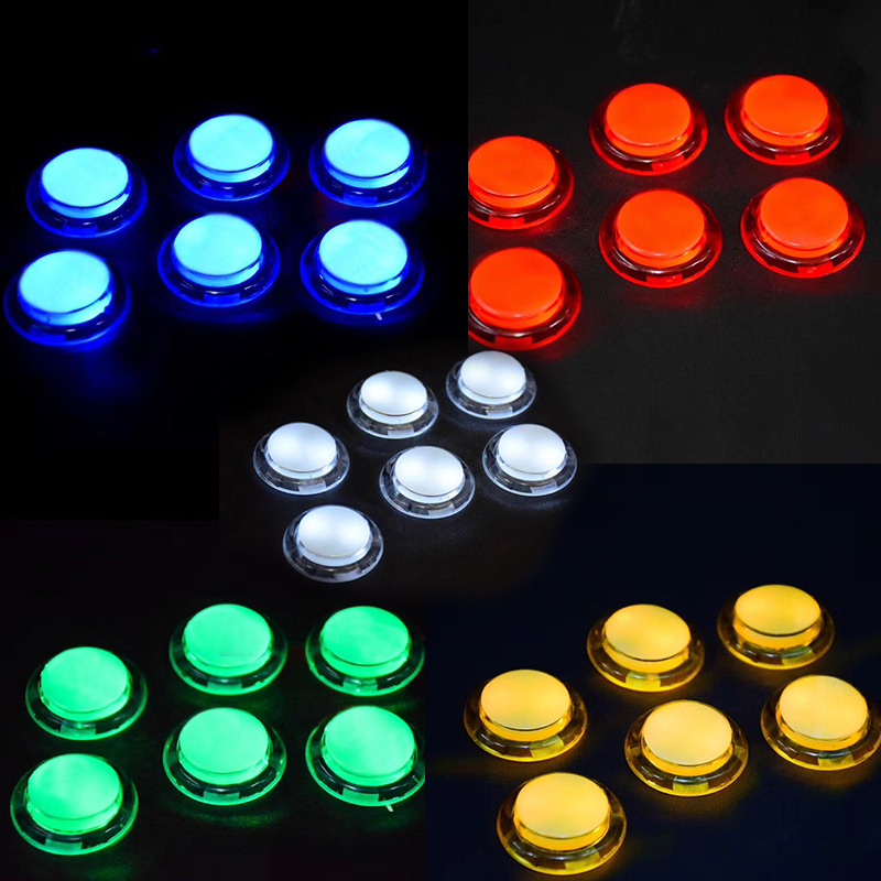 Arcade Game Jackpot - Botón pulsador Led iluminado Arcade de