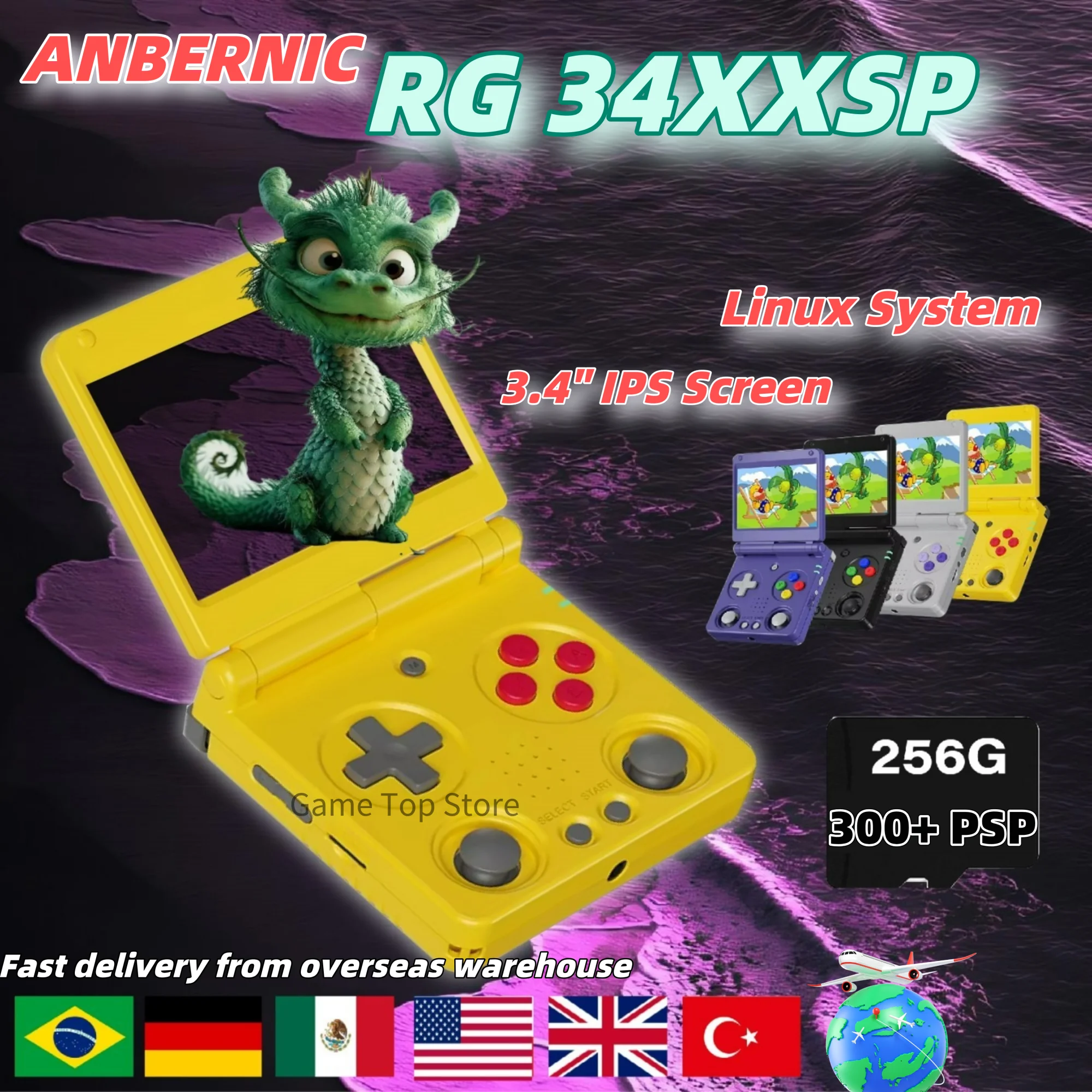 Arcade Game Jackpot - Consola de Juegos Retro Portátil ANBERNIC