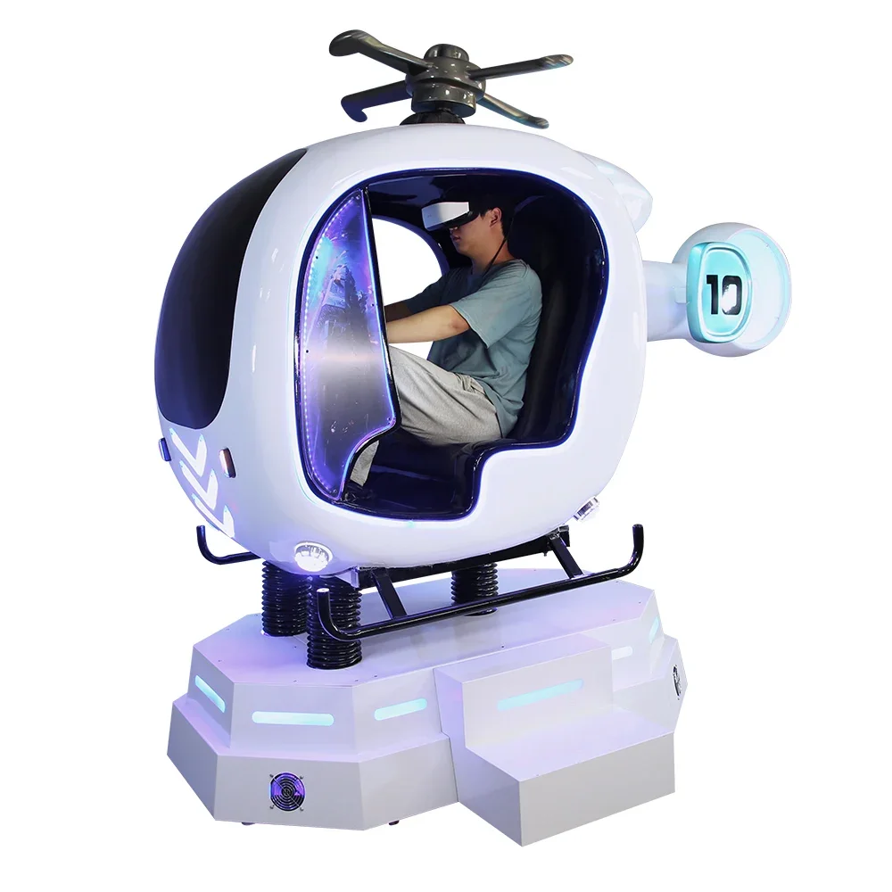 9D Vr Simulator - YHY Venta caliente Vuelo VR Atracciones
