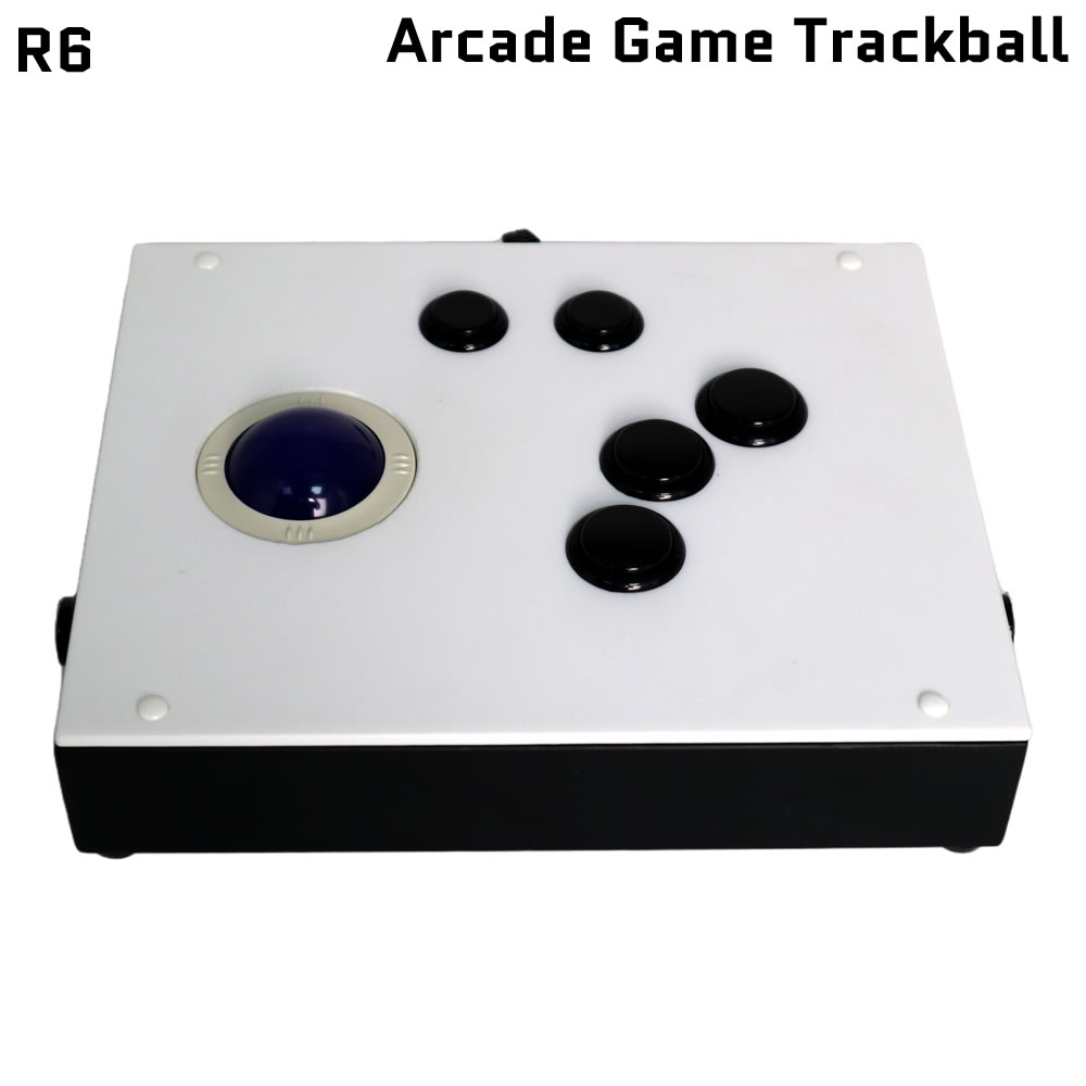 Trackball Controller Arcade - FightBox R6 USB Sanwa Button Arcade