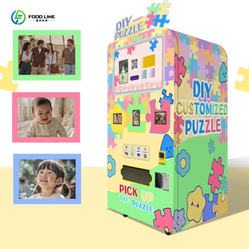 Photo Booth Machine - Máquina de Fotomatón Personalizada con Rompecabezas,