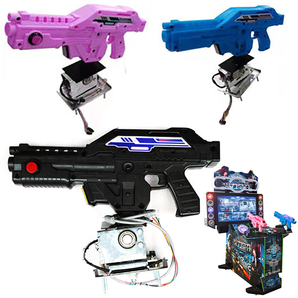 Pistola de plástico de tiro Ar - Gun Shooting Arcade reseña y precio