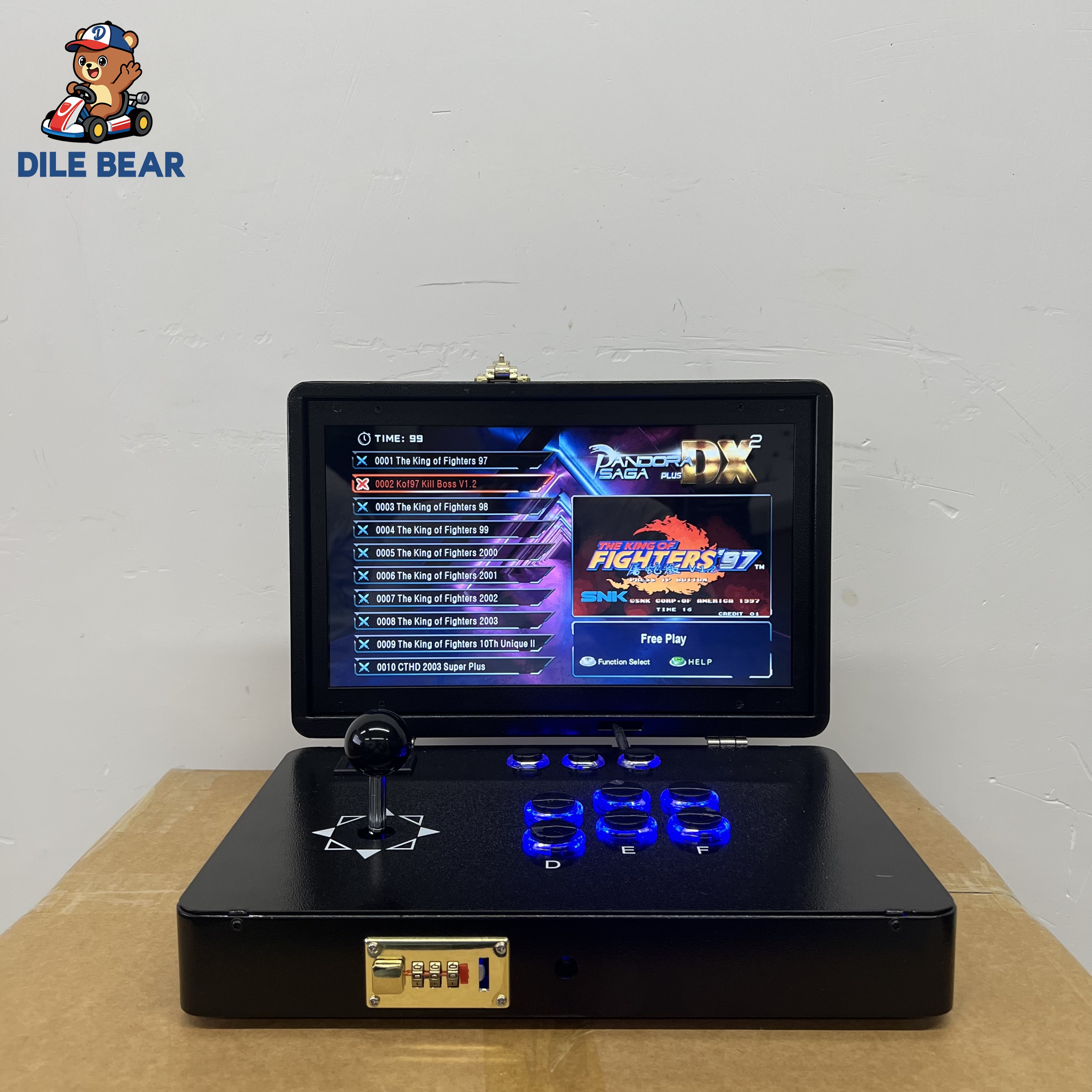 Consola Arcade Portátil de 14  - Arcade Button Pcb reseña y precio