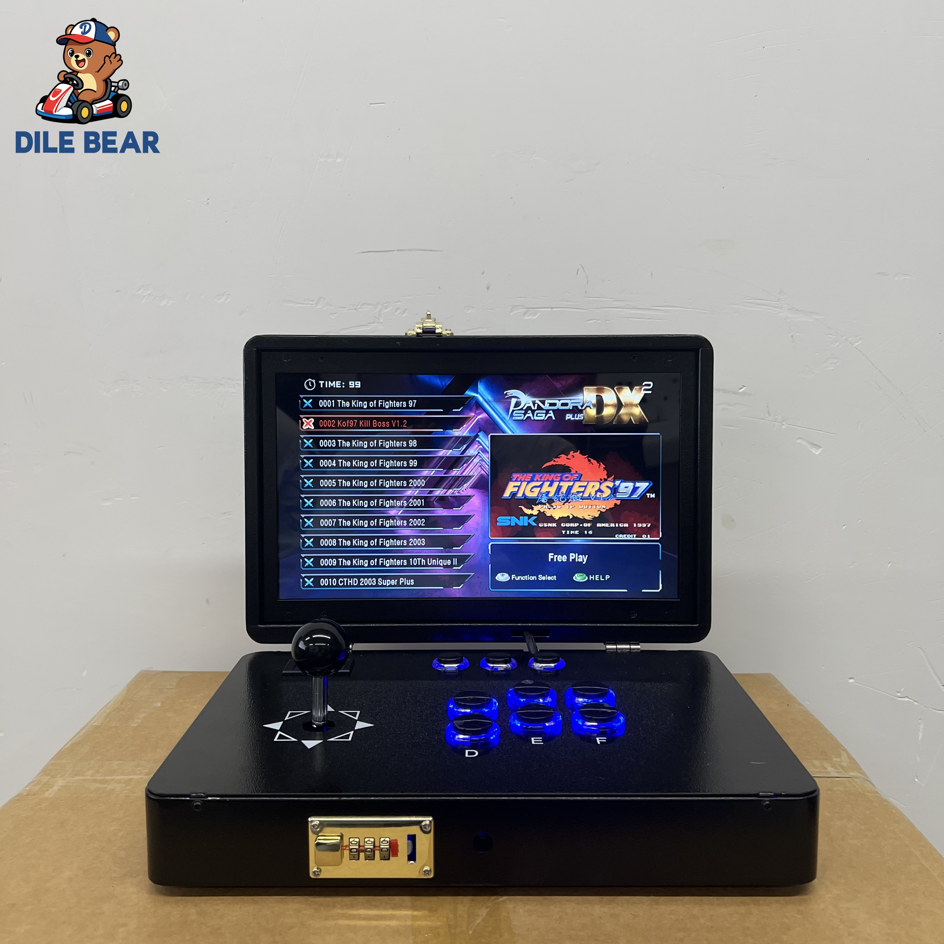 Consola Arcade Portátil de 14  - Arcade Button Pcb reseña y precio