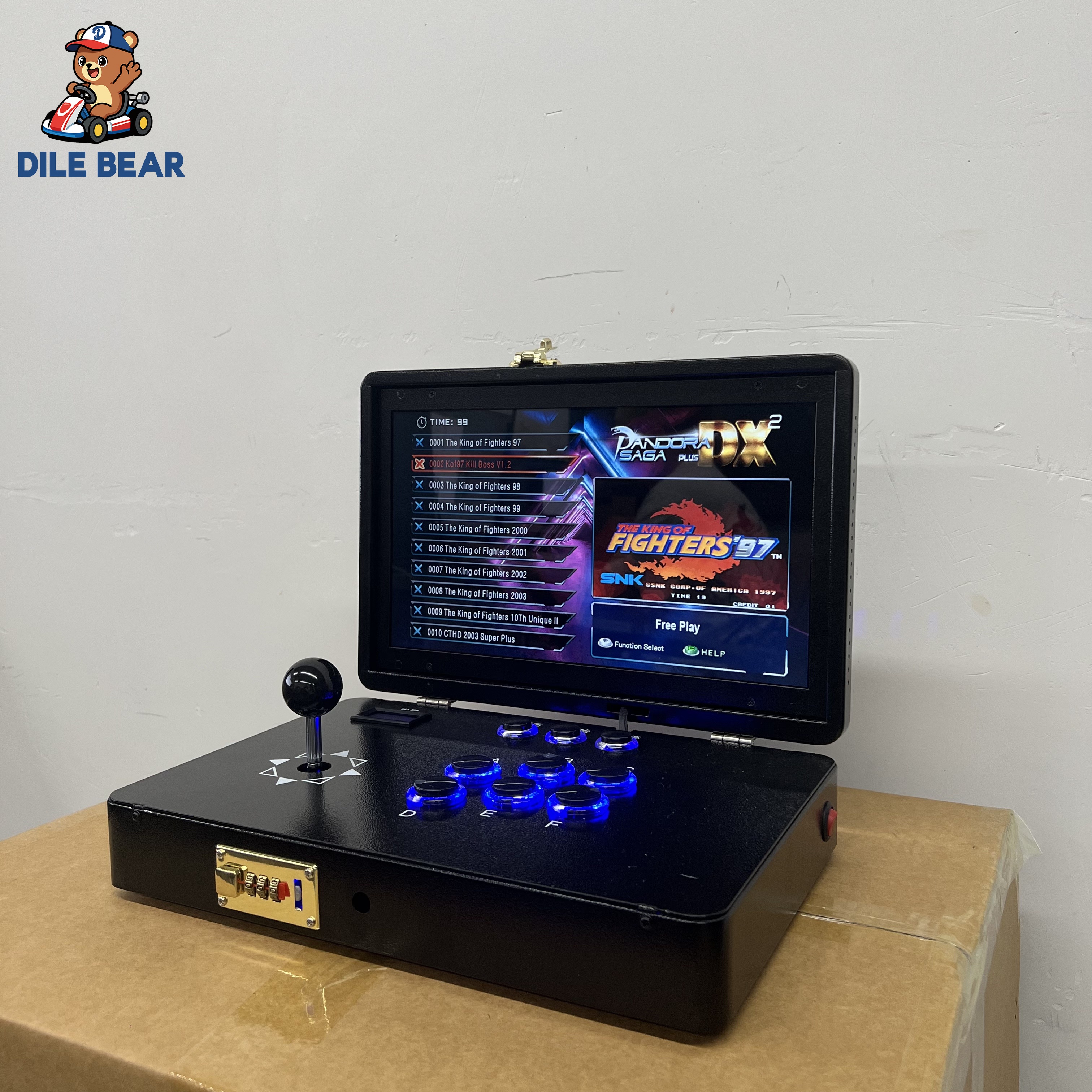 Consola Arcade Portátil de 14  - Arcade Button Pcb reseña y precio
