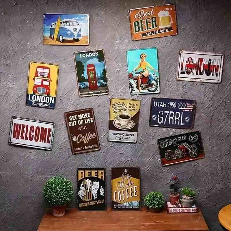 Letreros Metálicos Decorativos - Gun Shooting Arcade reseña y precio