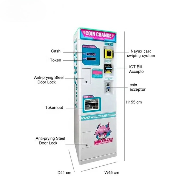 Sistema de pago con tarjeta Na - Arcade Card Vending Machine reseña y precio