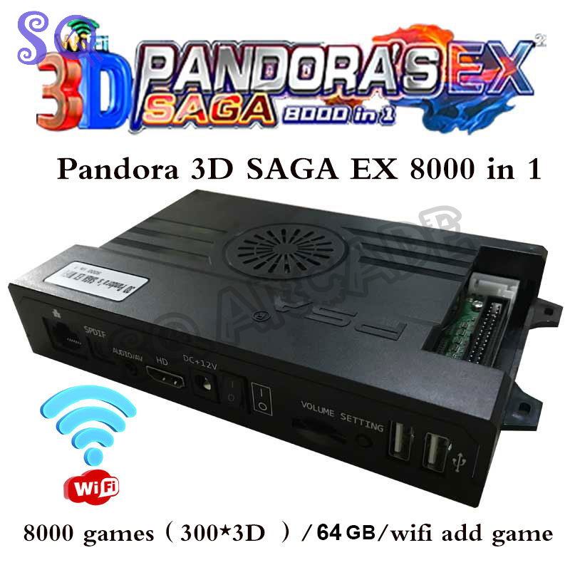 Consola Pandora Saga Box EX2 8 - Arcade Game Jackpot reseña y precio