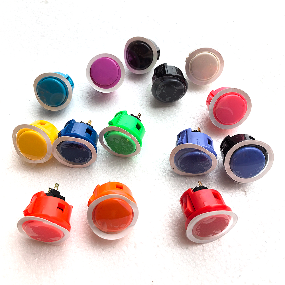 Botón pulsador SANWA Original  - Joystick Arcade Parts reseña y precio