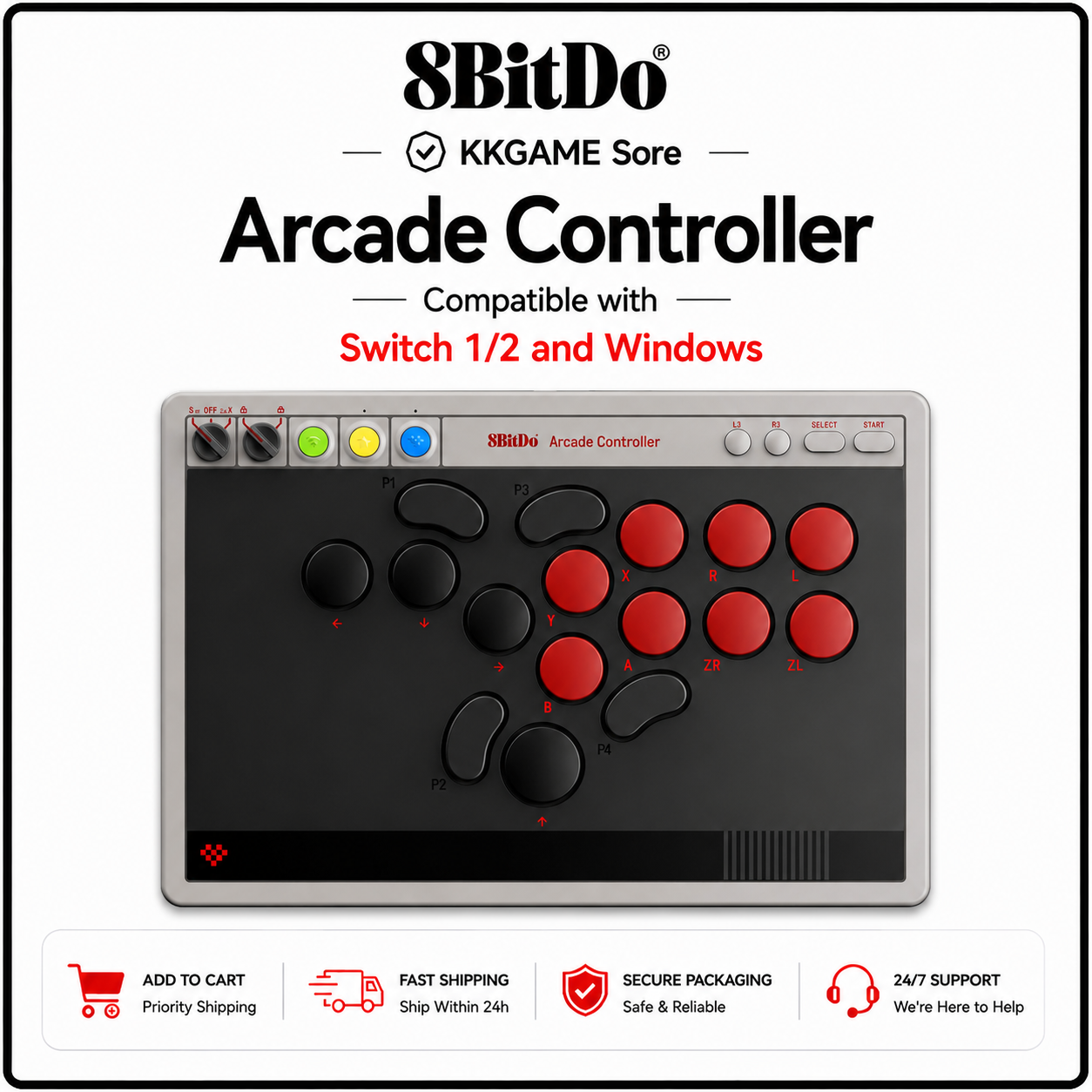 Controlador de Juegos Arcade 8 - Arcade Button Pcb reseña y precio