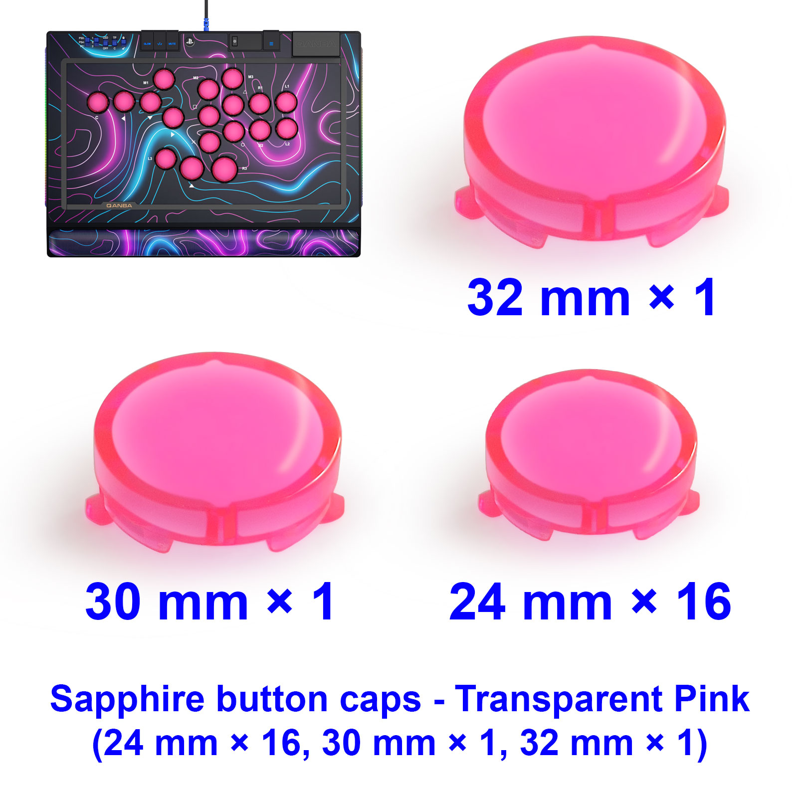 QANBA SAPPHIRE S1 - Juego de T - Joystick Arcade Parts reseña y precio