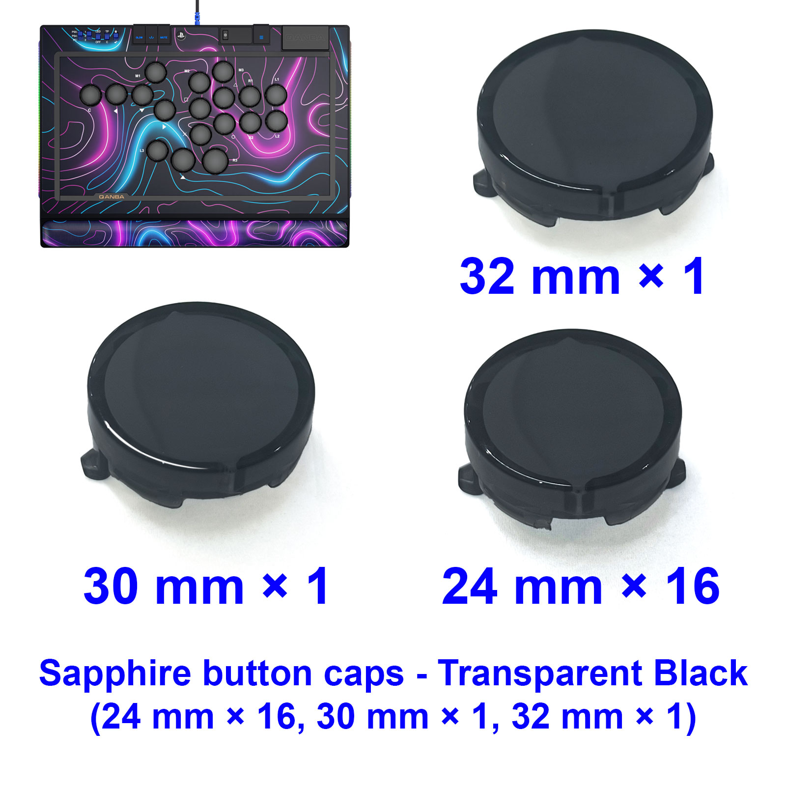 QANBA SAPPHIRE S1 - Juego de T - Joystick Arcade Parts reseña y precio