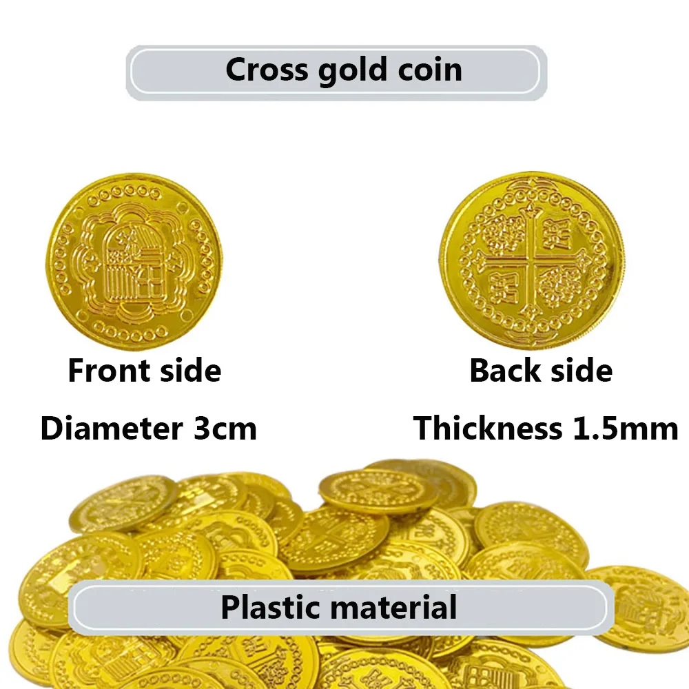 Moneda de plástico pirata dora - Arcade Game Coin reseña y precio