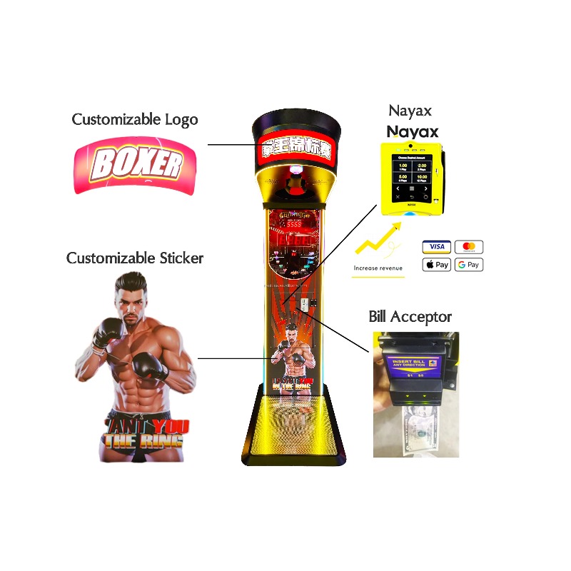 Máquina de boxeo a prueba de a - Boxing Machine Arcade reseña y precio
