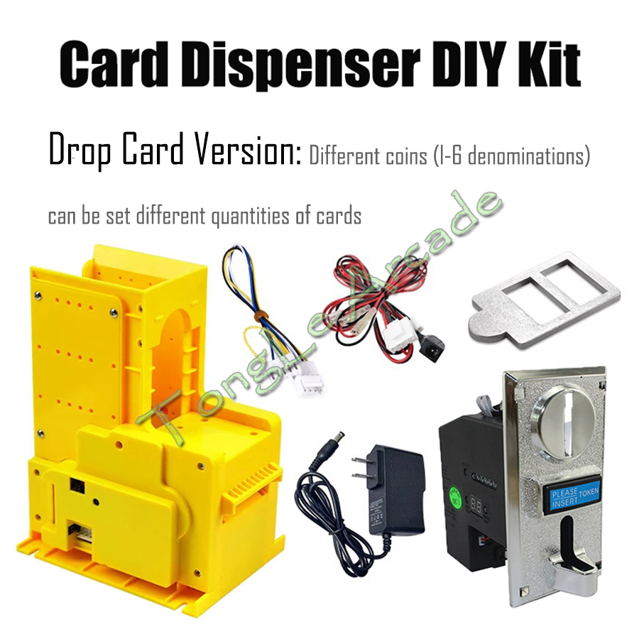Kit DIY de Dispensador de Tarj - Arcade Card Vending Machine reseña y precio