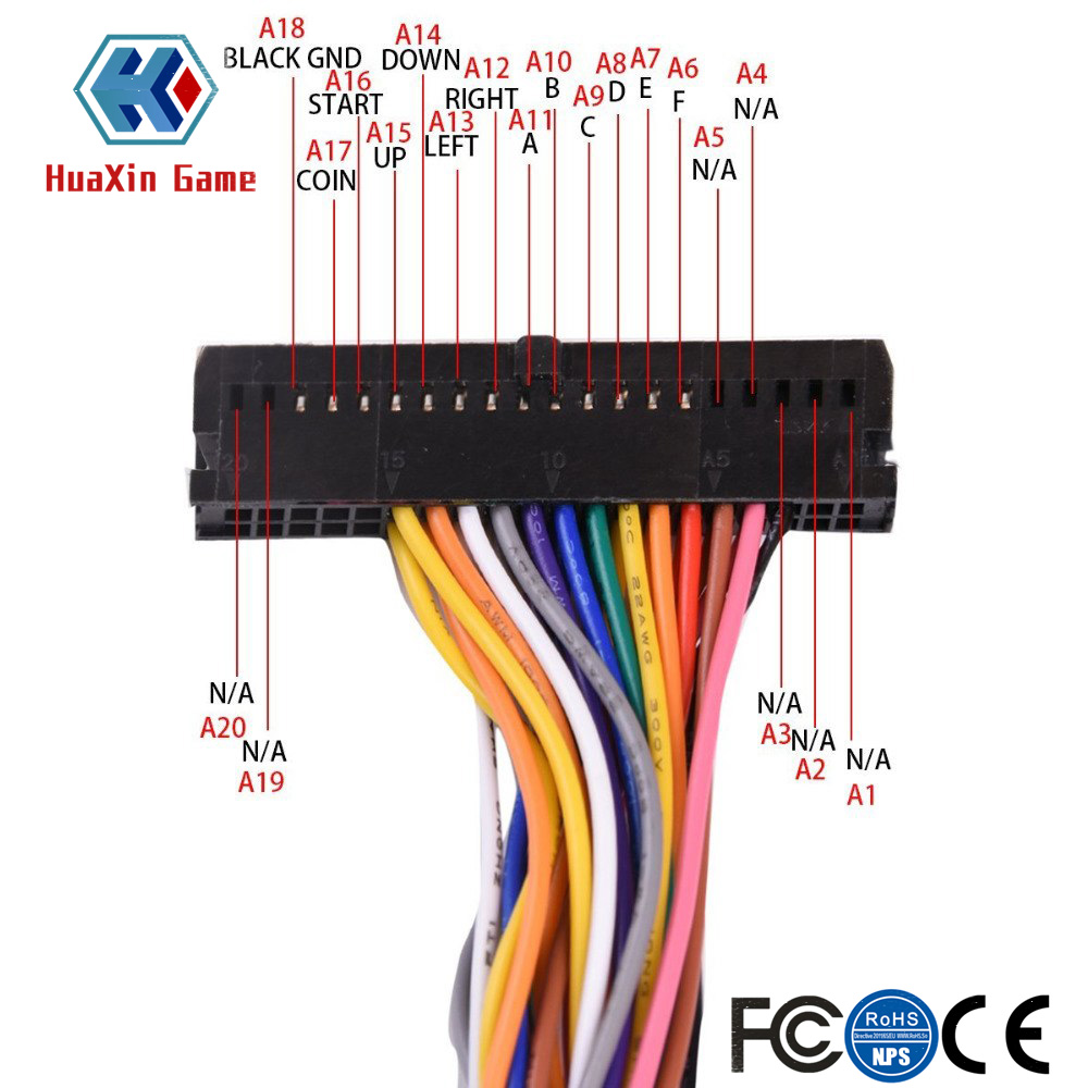 Arnés de cables de gabinete Ar - Arcade Button Pcb reseña y precio