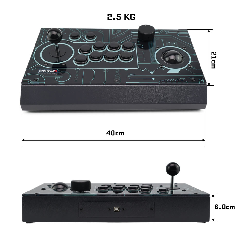 Joystick Arcade FightBox R10-P - Trackball Controller Arcade reseña y precio