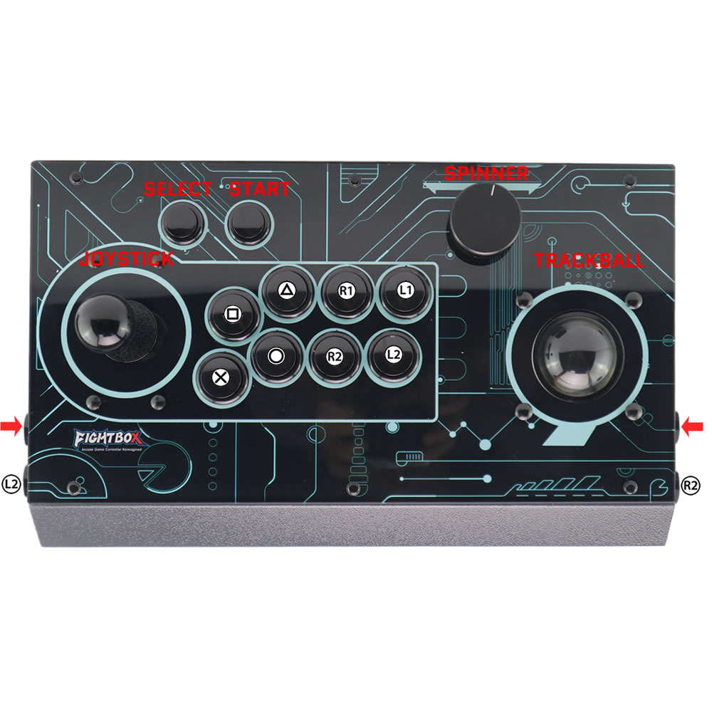 Joystick Arcade FightBox R10-P - Trackball Controller Arcade reseña y precio