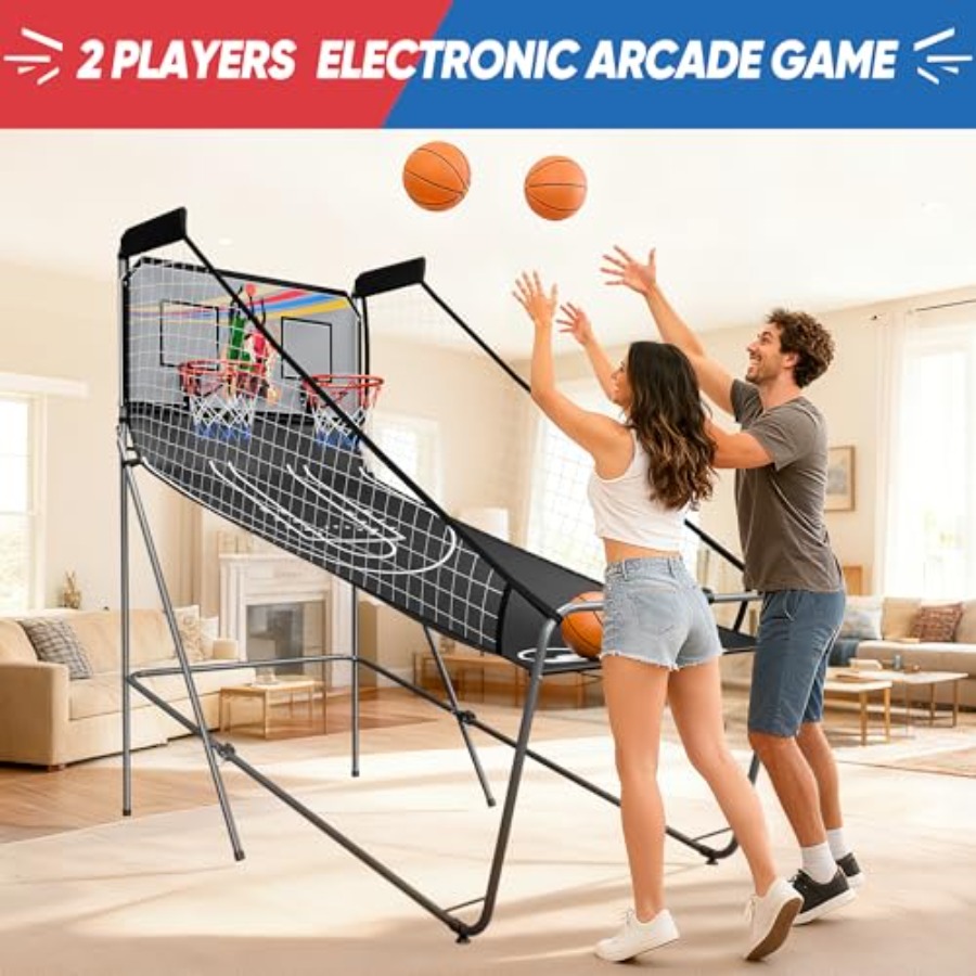Juego de baloncesto electrónic - Arcade Games & Vending Co reseña y precio