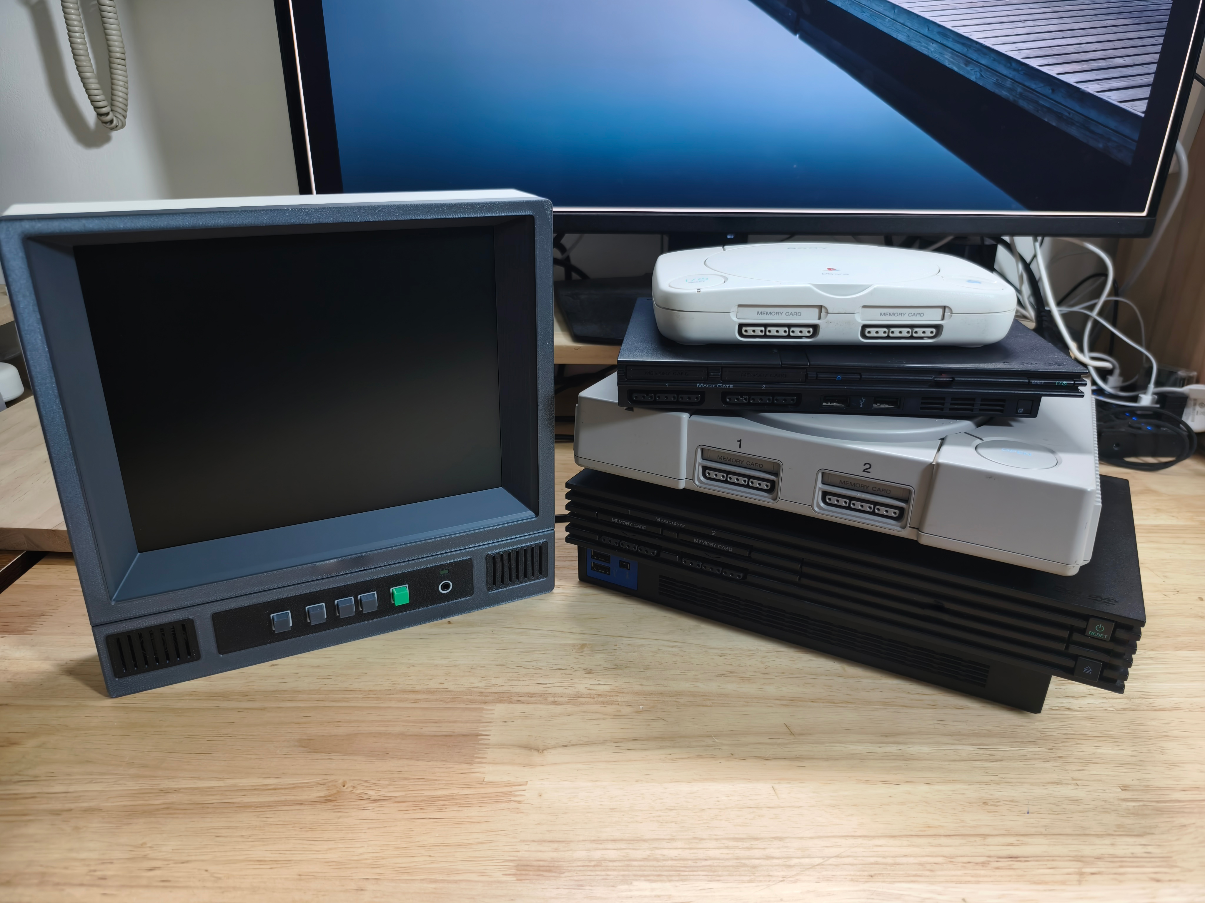 Monitor CRT estilo retro de 10 - Arcade Game Jackpot reseña y precio