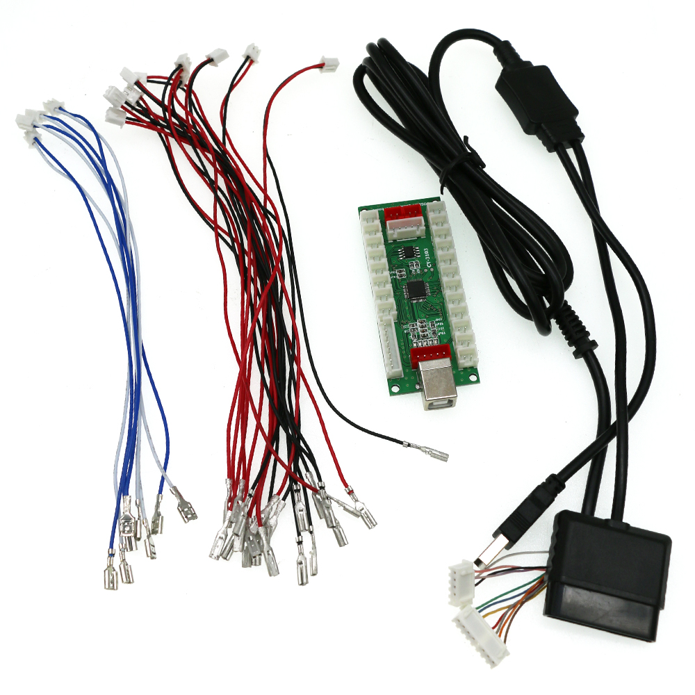 PC - PS2 - PS3 3 en 1 USB a Ja - Arcade Button Pcb reseña y precio