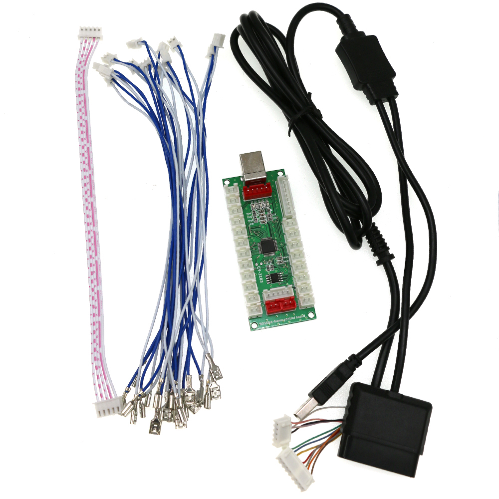 PC - PS2 - PS3 3 en 1 USB a Ja - Arcade Button Pcb reseña y precio
