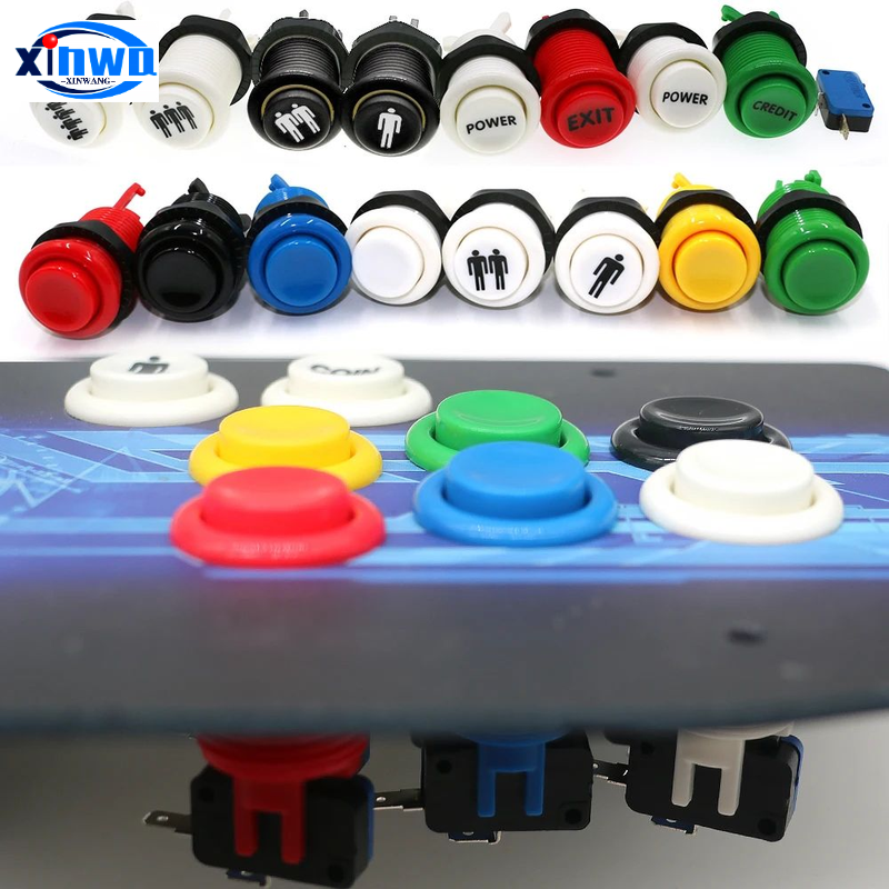 8 Uds estilo Happ botón tuerca - Joystick Arcade Parts reseña y precio