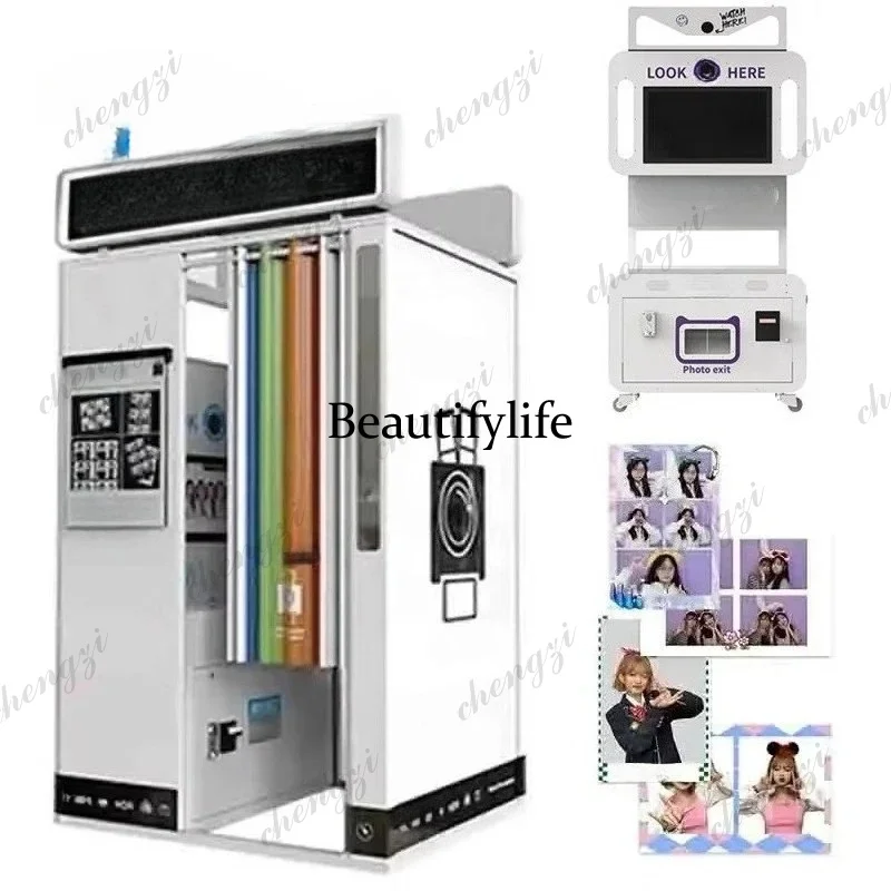 Cabina de Fotos Profesional HR - Photo Booth Machine reseña y precio