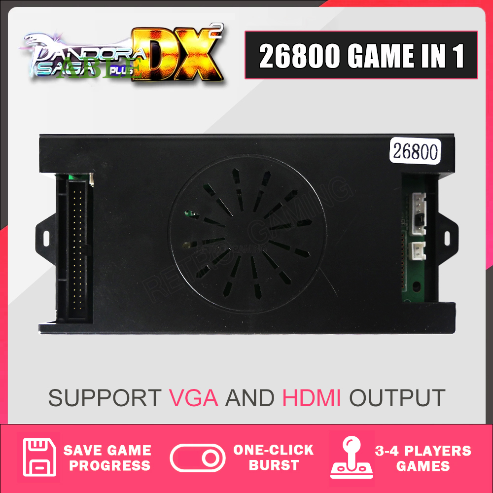 26800 en 1 Pandora Saga Box DX - Trackball Controller Arcade reseña y precio