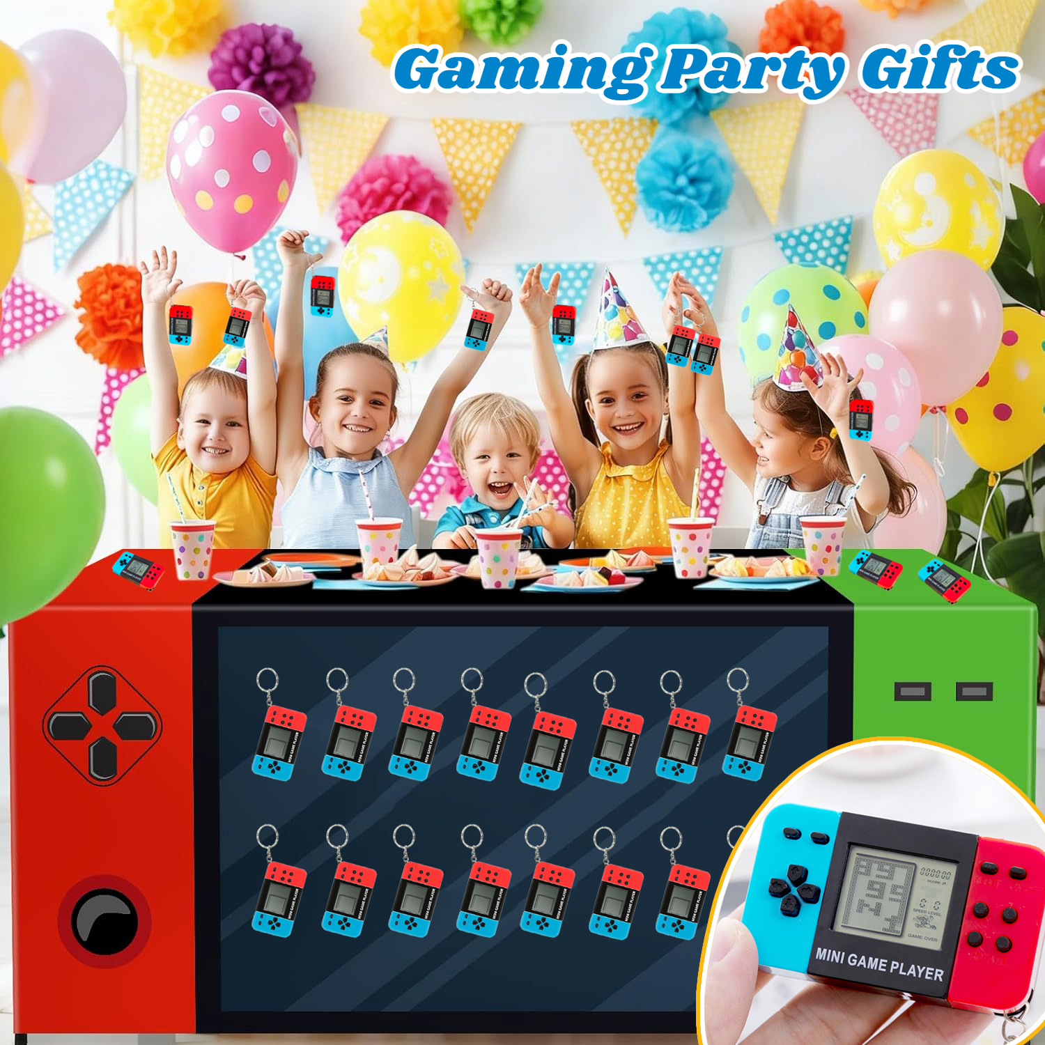10-120 Piezas de Mini Consolas - Arcade Game Jackpot reseña y precio